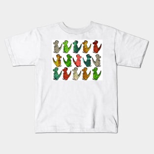 T-Rex Pattern Kids T-Shirt